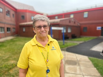 Anne Major, a volunteer for the Discharge Support Service