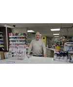 Pharmacist John Davey of Davey’s Chemist, Huyton