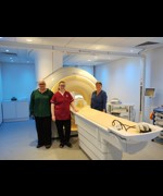 Paddington CDC MRI scanner before opening