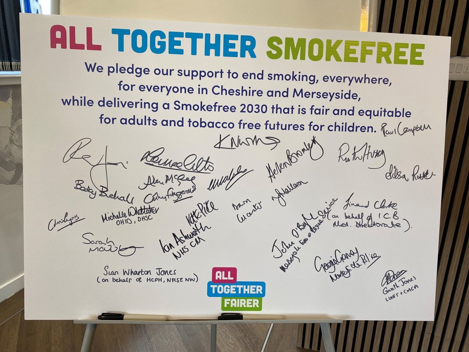 Pledge Board With Signatures